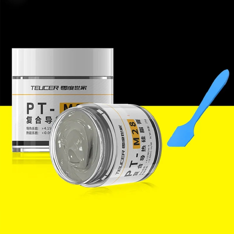 TEUCER PT-M28 Thermal Grease Composite Thermal Conductive Silicone Grease Heat Sink Compound Cpu Computer CPU Thermal Plaster