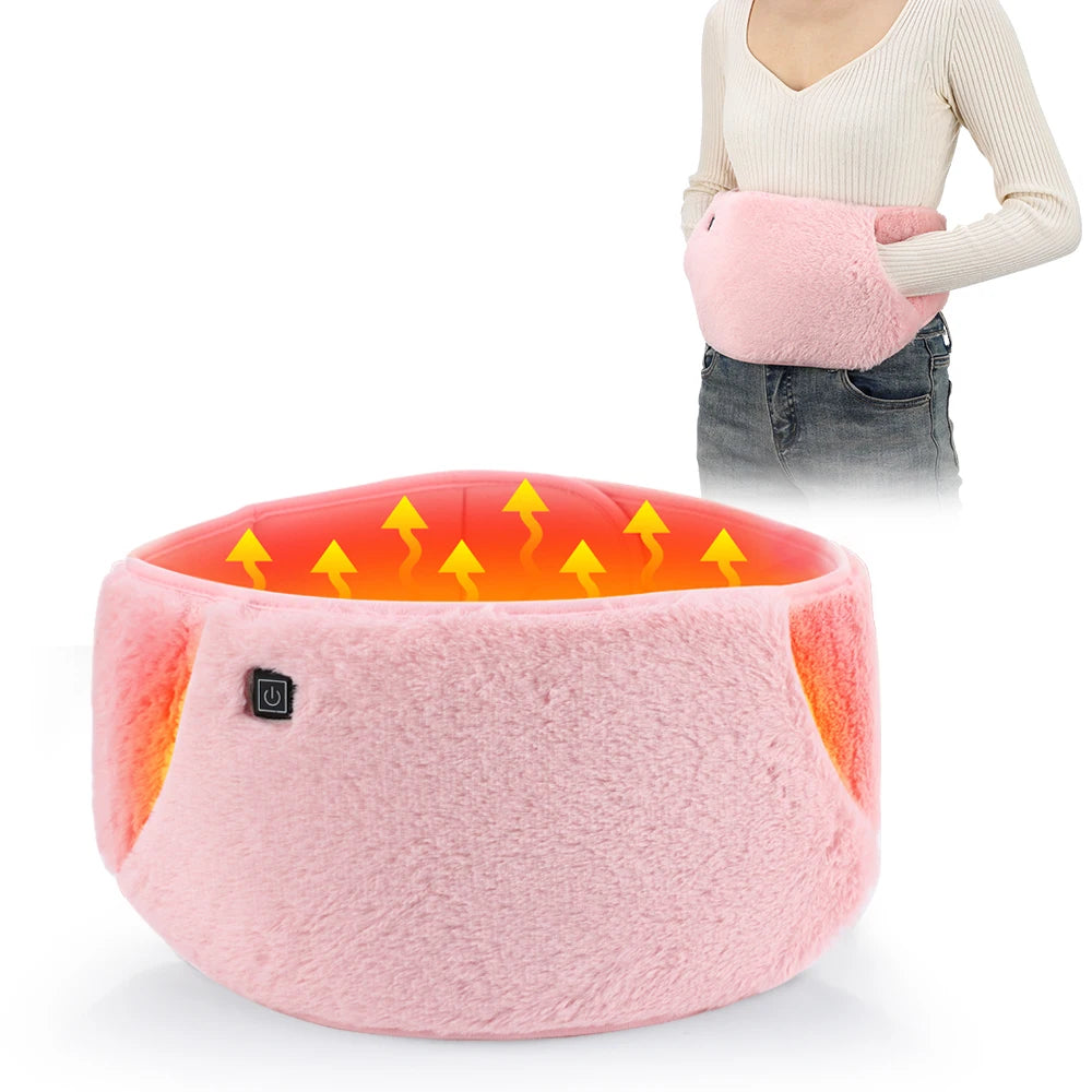 USB Portable Hand Warmer Rechargeable Plush Reusable Electric Foot Heater for Home Winter Hand Feet Abdomen Keep Warm