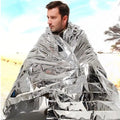 4 pcs Emergency Blanket Outdoor Survive First Aid Military Rescue Kit Windproof Waterproof Foil Thermal Blanket for Camping