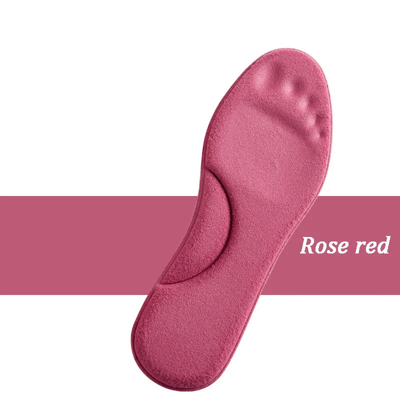 Feet Warm Memory Foam Arch Support Insoles for Women Winter Self Heated Thermal Insoles for Sports Shoes Self-heating Shoe Pads