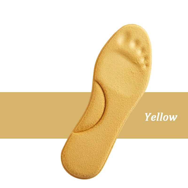 Feet Warm Memory Foam Arch Support Insoles for Women Winter Self Heated Thermal Insoles for Sports Shoes Self-heating Shoe Pads