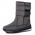Winter Boots for Men Women Fashion Mid-calf Cotton Shoes Outdoor Non-slip Platform Boots Thickened Plush Warm Snow Boots for Men